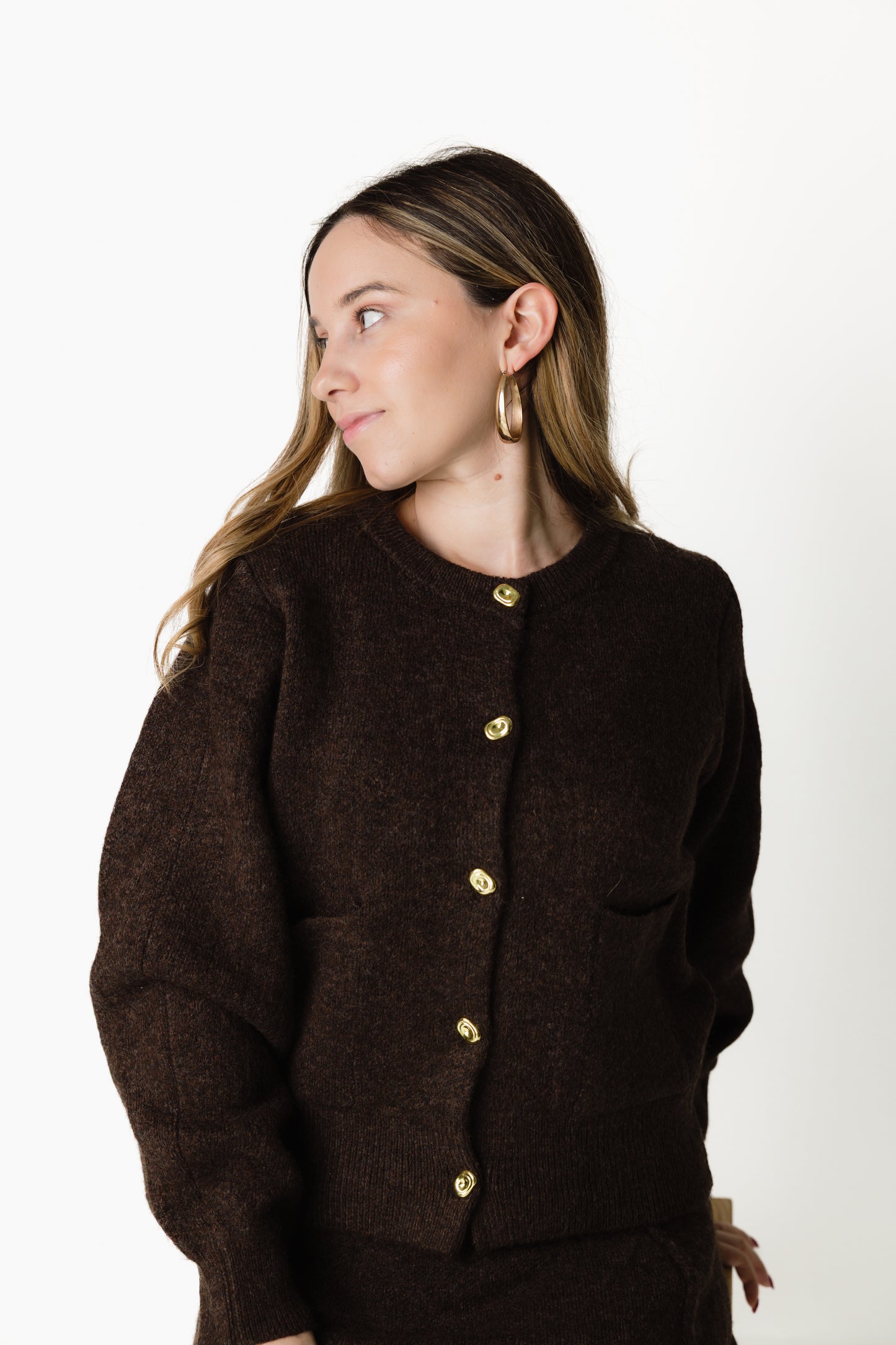 Basic Brown Sueter
