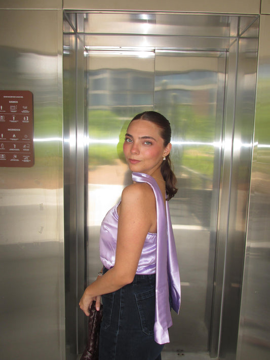 Lila Top