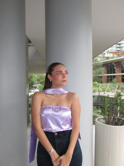 Lila Top